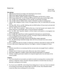 Enron case brief