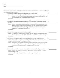 Chapter 9 Answers Will Vary Possible Answer No Terms