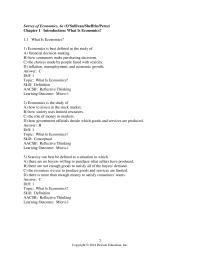 Chapter 1 1 Economics is best defined as the study of