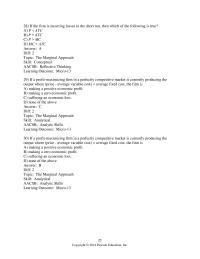 Chapter 6 2 Variable Cost And The Shutdown Decision Graphing skill