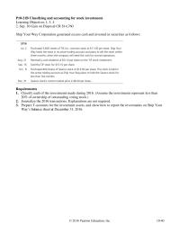 Chapter 10 Homework The Misstatement Financial Results And Position Would