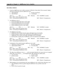 Appendix N Which of the following is a characteristic of an indifference