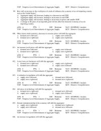 Chapter 10 Exhibit 108 Aggregate Demand Shifts From