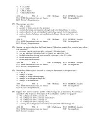 Chapter 15 The exchange rate for X’s currency is more than&nbsp;