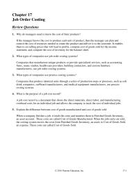 Chapter 17 Homework Wood Direct Material Depreciation The Delivery