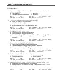 Chapter 18 the production possibilities curves of wheat and corn