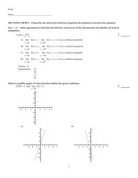 Chapter 2 A company training program determines that, on average