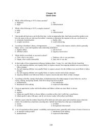 Chapter 10 1 Which The Following Not Basic Emotion Happiness