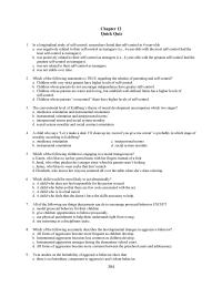 Chapter 12 1 Longitudinal Study Self control Researchers Found That Self control