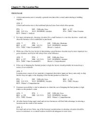 Chapter 9 A brick-and-mortar store is actually a general term that refers
