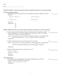 Chapter 2 Explain the distinction between ratio and proportion