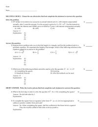 Chapter 9 &nbsp;is it ever a good idea to divide by the coefficient ofx2