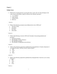 Chapter 2 Which Early Accounting Theorist Was Among The