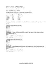Chapter 12 The Efficient Portfolio The Portfolio That All