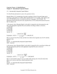 Chapter 31 Us Tax Policy Allows Companies Apply The