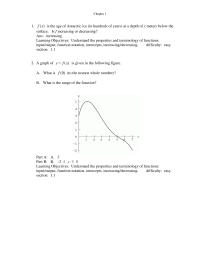 Chapter 1 Graph Y Given The Following Figure What