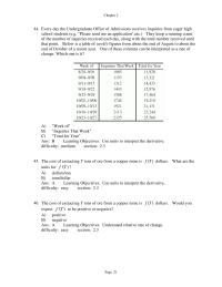 Chapter 2 Ct Represent The Dollar Amount Charged