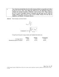 Finance Chapter 6 Homework Here Have Plotted The SML For Betas