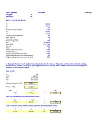 Finance Chapter 9 Homework Target capital structure from preferred stock