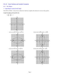 Chapter 10 The arch beneath a bridge is semi-elliptical, a one-way&nbsp;