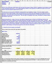 Finance Chapter 19 Homework Before Proceeding With Our Npv Analysis Must