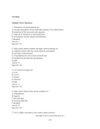 Chapter 5&nbsp;High-context cultures transmit messages whose meaning are&nbsp;