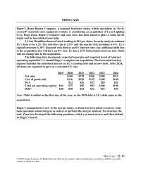 Finance Chapter 22 Homework Similarly Account For Capital Expenditures Within The