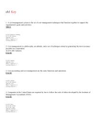 Chapter 1 1 Which One The Following Not Characteristic