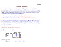 Finance Chapter 26 Homework What are the five steps for analyzing a real option