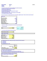Finance Chapter 28 Homework Reorder Point Safety Stock Weeks Deliver Weekly