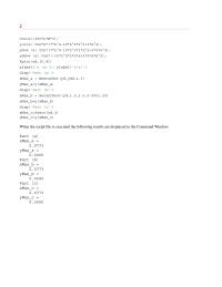 Chapter 3 Homework This Iteration Function Used The Following Mat lab