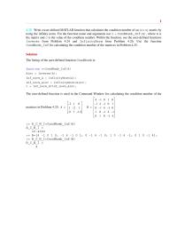 Chapter 4 Homework The user-defined function is used in the Command Window