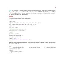 Chapter 6 Homework Determine The Coefficients The Exponential
