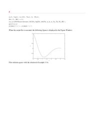 Chapter 11 Homework A vector with the x coordinate of the solution points