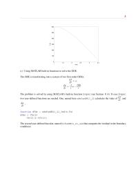 Chapter 11 Homework Use Second order Accurate Central Differences For All