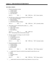 Chapter 2 Securities not listed on exchanges are said to be traded a