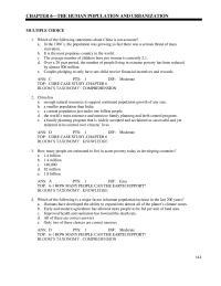 Chapter 6 Which of the following statements about China is not accurate