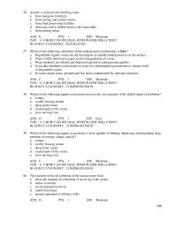 Chapter 11 Which of the following statements about underground contaminants