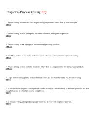 Chapter 5 1 Which Type Costing System Works Best