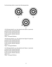 Chapter 1 3 If hitting the bull’s-eye is the desired result