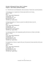 Chapter 6 1 the term structure of interest rates, and risk premiums