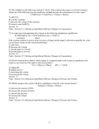 Chapter 13 2 The enthalpy for the following reaction is 136 kJ