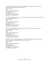 Chapter 12 4 A firm is analyzing two possible capital structures—30