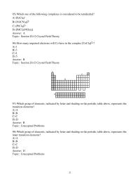 Chapter 20 2 Which one of the following complexes is considered