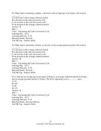 Chapter 14 2 A firm has an operating cycle of 170 days