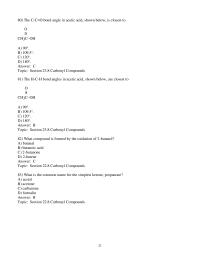 Chapter 23 2 All Are Branched Hydrocarbons b None Are Branched