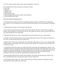 Chapter 11 3 Part Briefly Explain Bond Contract And