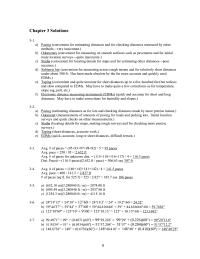 Civil Engineering Chapter 3 Homework quick and accurate for short and long distances. May have to make