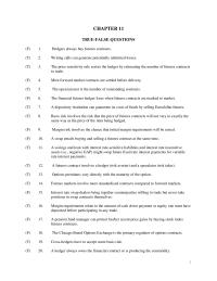 Chapter 11 An Margin Deposited Before Entering Into The