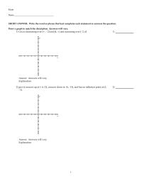Chapter 2 Exam name short Answer Write The Word Phrase That